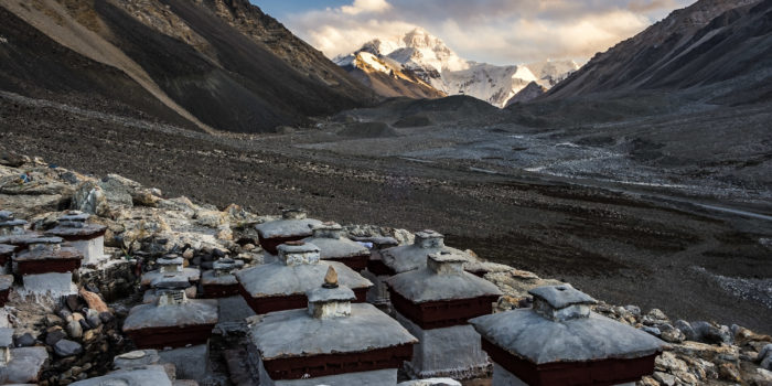 Everest Base Camp in Tibet